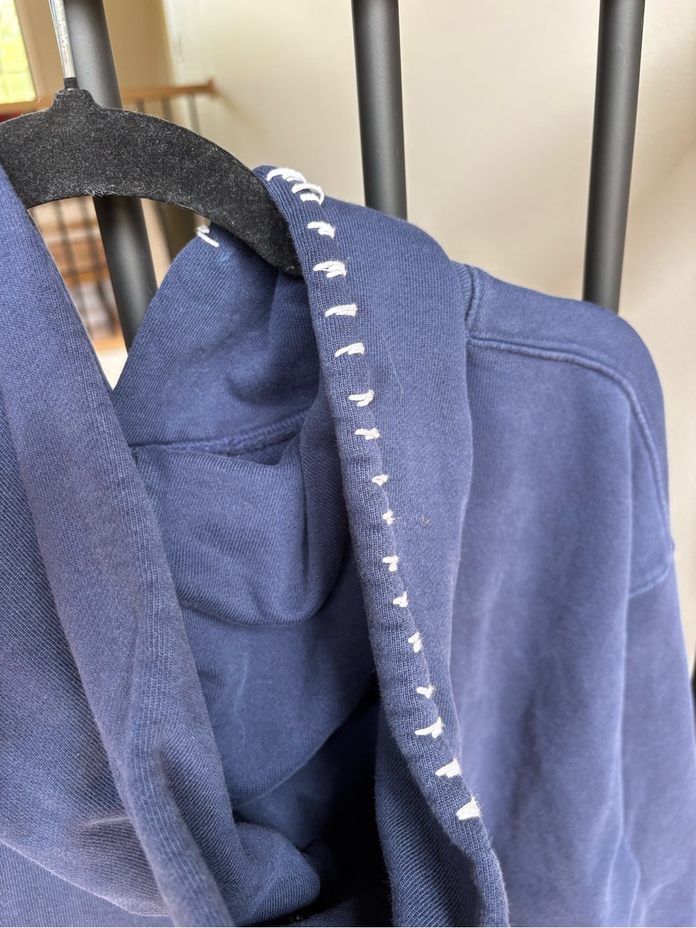 Madhappy Touch of Love Navy Blue Rare Hooded Sweatshirt - Picture 11 of 11